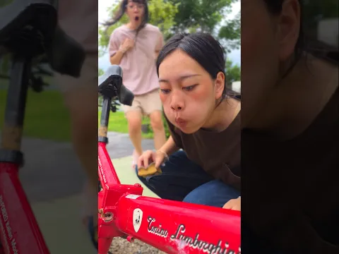 Best Sassy Sis Ever‼️ Bicycle | JJaiPan #Shorts