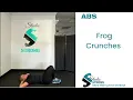 Frog Crunches Exercise Presented by Studio Strong