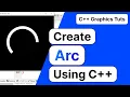 Draw Arc Using C Graphics in C