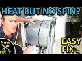Dryer Heating But NOT Spinning - Here s How To FIX IT