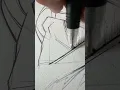 Drawing Daredevil in my sketchbook