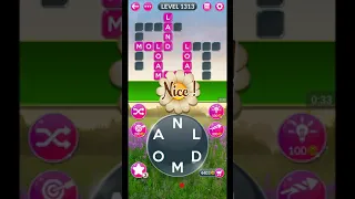 WORDSCAPES IN BLOOM LEVEL 1313 masaya ang mga salita