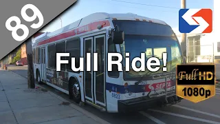 SEPTA Route 89 to Arrott Terminal - NovaBus LFS