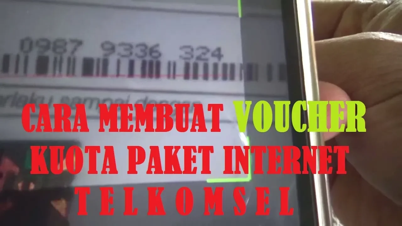 CARA MEMBUAT VOUCHER KUOTA TELKOMSEL