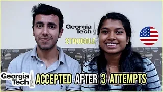 Georgia Tech Struggle Accepted After 3 Attempts Undergrad in US