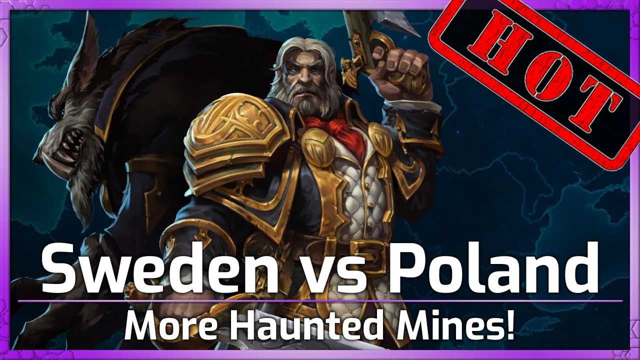 Sweden vs Poland - More Haunted Mines! - Nations Cup - Heroes of the Storm