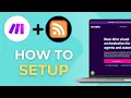 How to set up an RSS feed with Make com