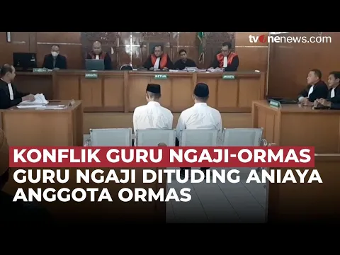 Hanya Gara-gara Tarik Kerah Baju Ormas, Guru Ngaji Dituntut Lima Bulan Penjara