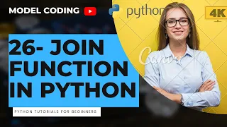 Join Function In Python python join Python tutorial in Hindi