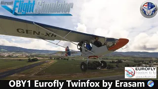 OBY1 Eurofly Twinfox Developed By Erasam For Microsoft Flight Simulator 