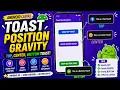 ANDROID - TOAST POSITION GRAVITY TUTORIAL IN JAVA BOTTOM CENTER TOP TOAST