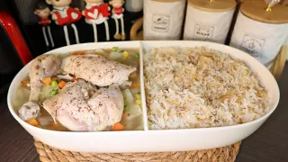 يخنة الدجاج بالخضار… أطيب وأسهل أكلة بيوم البرد😋