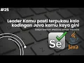 Membiasakan diri dengan Java Stream Belajar Selenium Bahasa Indonesia 2024