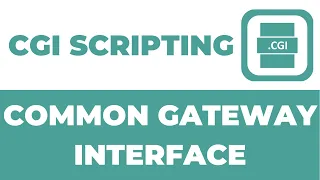 CGI Scripting in Common Gateway Interface CGI Complete Course
