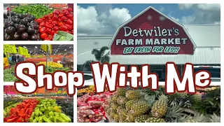 Shop With Me At Detwiler s Farm Market