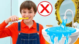 Anabella and Bogdan Show How to Save Water and Don’t Waste Natural Resources | Kids and Life Lessons