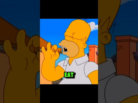 Homer Eats His Finger
