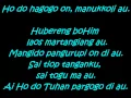 Download Lagu Hodo Tuhan Lyrics