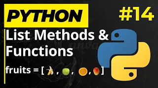 Python List Methods Functions - Learn Python Series 14