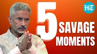 watch 5 times jaishankar shut down foreign reporters on canada russian oil pak u0026 more