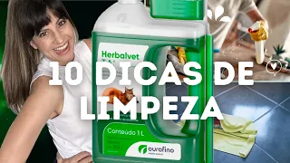 10 dicas de LIMPEZA com o produto que vai facilitar a limpeza da sua casa em 2024 | Herbalvet