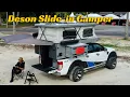 5 minute camper truck setup | Slide in Camper