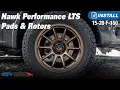 Give Your F-150 the Stopping Power It Needs with Hawk Performance LTS Pads Talon Rotors