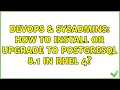 DevOps SysAdmins How to install or upgrade to PostgreSQL 8 1 in RHEL 4 3 Solutions