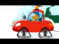 Lagu SCHNEEMOBIL - Das Kätzchen und die Zaubergarage - Kinder Zeichentrick.