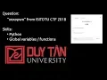 Python sandbox PWN ISITDTU CTF 2018 xoxopwn writeup