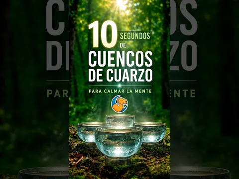 Basta de RUIDO MENTAL: Escuchá 10 Segundos de Cuencos de Cuarzo y Sentí Esto… ✨  #shorts