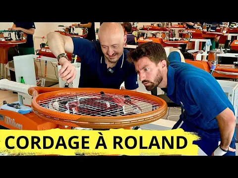 Les Secrets du Cordage à Roland-Garros 2025 - YouTube thumbnail