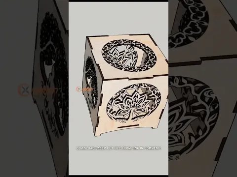 Candle Holder Laser cut Buddha & Lotus Lamp Tea Light Lantern