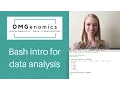 Introduction to bash for data analysis