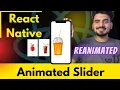 React Native Animated Slider with Flatlist Reanimated Engineer codewala