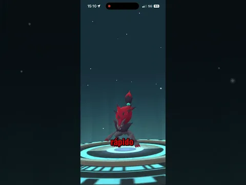 🔥 ¡EVOLUCIONO mi ZORUA SHINY y llevo al MÁXIMO de PC al100% de IV! 😱✨ #PokemonGO #Shorts