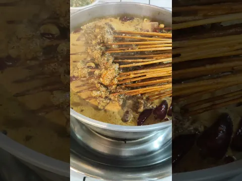 Hundreds Skewers Spicy Pot Chuanchuan  #ChongqingFood#Chuanchuan#串串 #ChinaTravel#FoodShorts