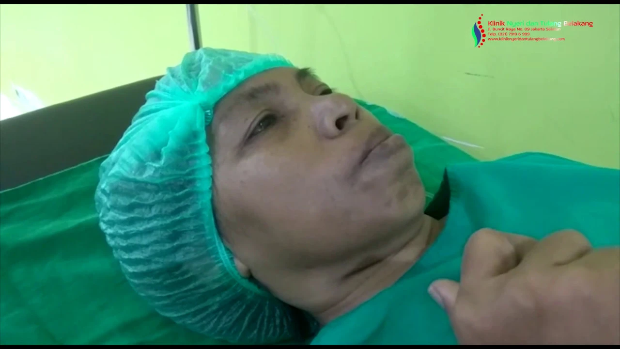 Usia 74thn bisa sembuh Nyeri Pinggang dengan Radiofrekuensi. 