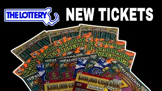 NEW TICKETS ALERT 200 in NEW MASS LOTTERY SCRATCH TICKETS