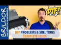 DTF Printing Maintenance Problems Solutions COMPLETE GUIDE