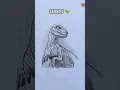 Dinosaur drawing in different level part 3