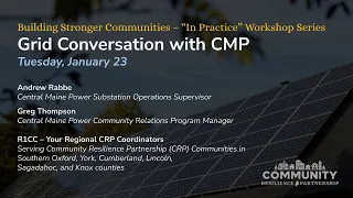 Grid Conversation with CMP
