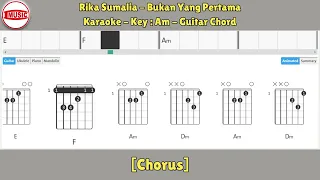 Download Rika Sumalia - Bukan Yang Pertama [Karaoke - Key Am - Guitar Chord] MP3