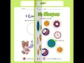 LKG Math Worksheets Shapes Circle