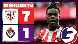 FULL MATCH HIGHLIGHTS | ATHLETIC BILBAO 7-1 VALLADOLID | ALL GOALS | LA LIGA 2025