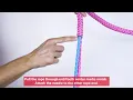 TUTORIAL - How to splice paper carrier rope - UNO ropes