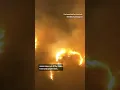 Wildfire burns down structures in Lahaina Maui