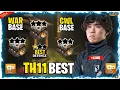 BEST-05 UNBEATEN TH11 WAR TROPHY CWL BASE WITH COPY LINKS TH11 BASE LAYOUT ANTI 3 STAR BASE
