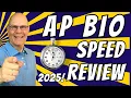 AP Bio Speed Review 2025 All 8 Units in 56 Minutes