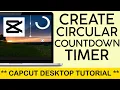 EASY How to Create Circular Countdown Timer on Capcut 2024